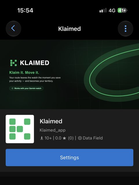 Klaimed sayfası